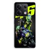 Phone Case - MANIACASE - Xiaomi Redmi Note 13 5G - TPU Silicone - Black - Valentino Rossi MotoGP