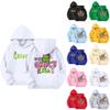 Felpe Carine Per Bambini Adolescenti Felpe Trendy Preppy con Cappuccio Magliette Oversize a Maniche Lunghe Vestiti Per Bambini