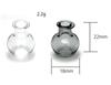 starPG Dollhouse Scenery Series Glass Miniature Customizable Hobby DIY Materials of 3 Dull Vases, 1/12 Scale, 6-Piece Set, (Set Colors)