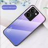 Gradient Tempered Glass Protect Case for Realme P3 Ultra P1 Speed Realme 14 Pro + 13 Pro Realme 11 Pro Glossy Cover