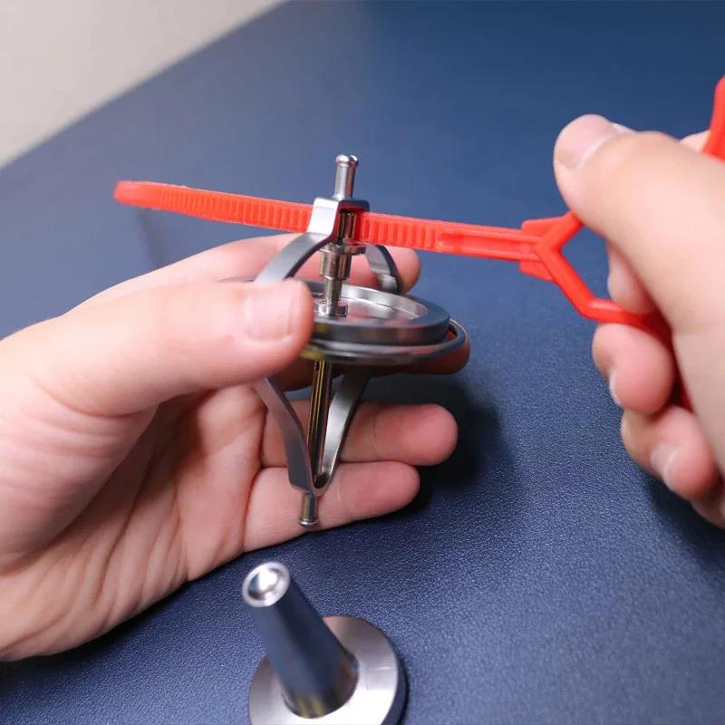 Metal Anti Gravity Mechanical Gyroscope Fidget Spinner Adults Kids Educational Toys Technology Gadgets Novelty Creative Gift