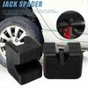 1/2pc Car Jack Rubber Pad Car Slotted Lift Jack Stand Rubber Pads Universal Repair Tools Frame Protector Adapter Jacking Tools