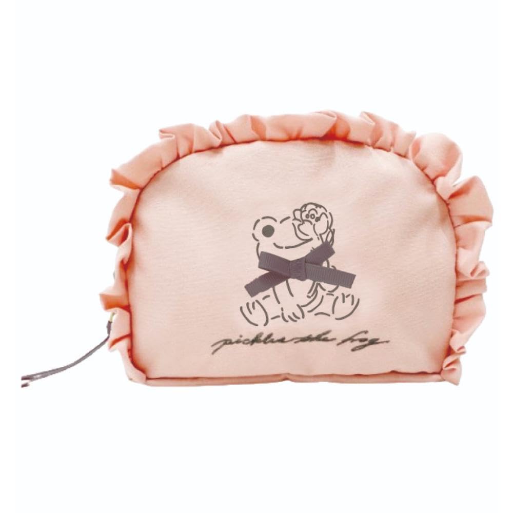 

Nakajima Corporation Pickles the Frog Enchante Frill Pouch H16 x W12 x D6cm 206824-25