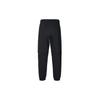 Jordan X PSG Brooklyn SS24 Paris Saint-Germain Alphabet Drawstring Casual Joggers With Velvet Lining Women Bottoms Black FN5179-010