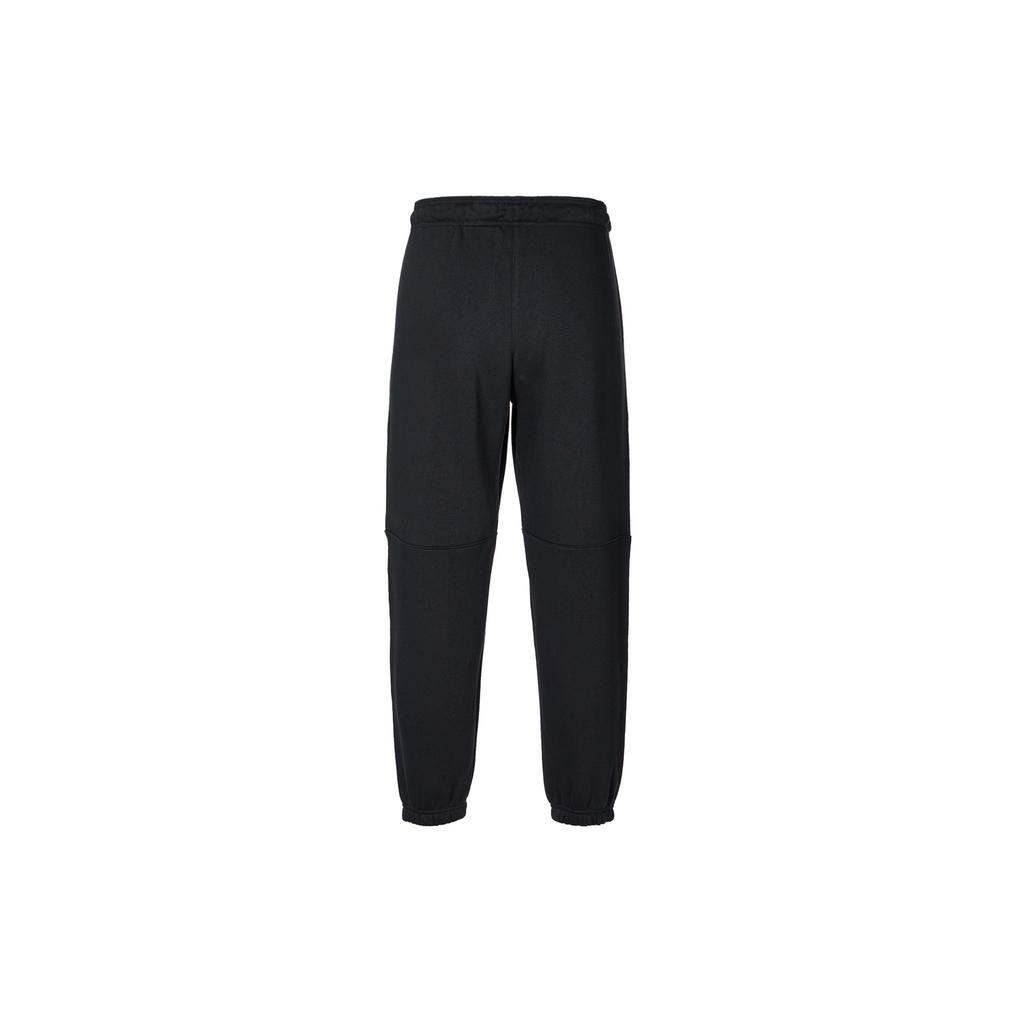 Jordan X PSG Brooklyn SS24 Paris Saint-Germain Alphabet Drawstring Casual Joggers With Velvet Lining Women Bottoms Black FN5179-010