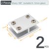 4/2 Bucăți Clemă de Sticlă 180° 135° 90° Grade Formă T Formă Cruce Suport Suport pentru Raft din Aluminiu pentru Placă de 8 -12mm