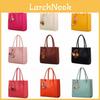 Modern Candy Color Pu Leather Tote For Women With Floral Shoulder Design