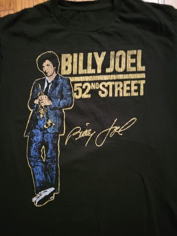 Nové tričko BILLY JOEL 52nd Street Dárek Pro Fanoušky Unisex Všechny Velikosti Tričko SS110 Unisex Tričko