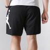 Jordan Side Logo Sport Drawstring Mid-Waist Loose Shorts Men Bottoms Black CW0395-010