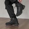 Autumn medium help heavy duty tactical boots hiking casual hiking shoes riding outdoor non-slip wear-resistant combat boots
