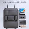 2Pcs Car Seat Back Organizer High Capacity Multi Pocket Storage Bag Anti Kick Mat Wear Resistant Auto Interior Accessories
