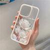 Luxury Adanced Roses Phone Case For Iphone 17 Air 16 15plus 14 13 12 11 Pro Max Clear Stylish Cover Elegant Protective Funda