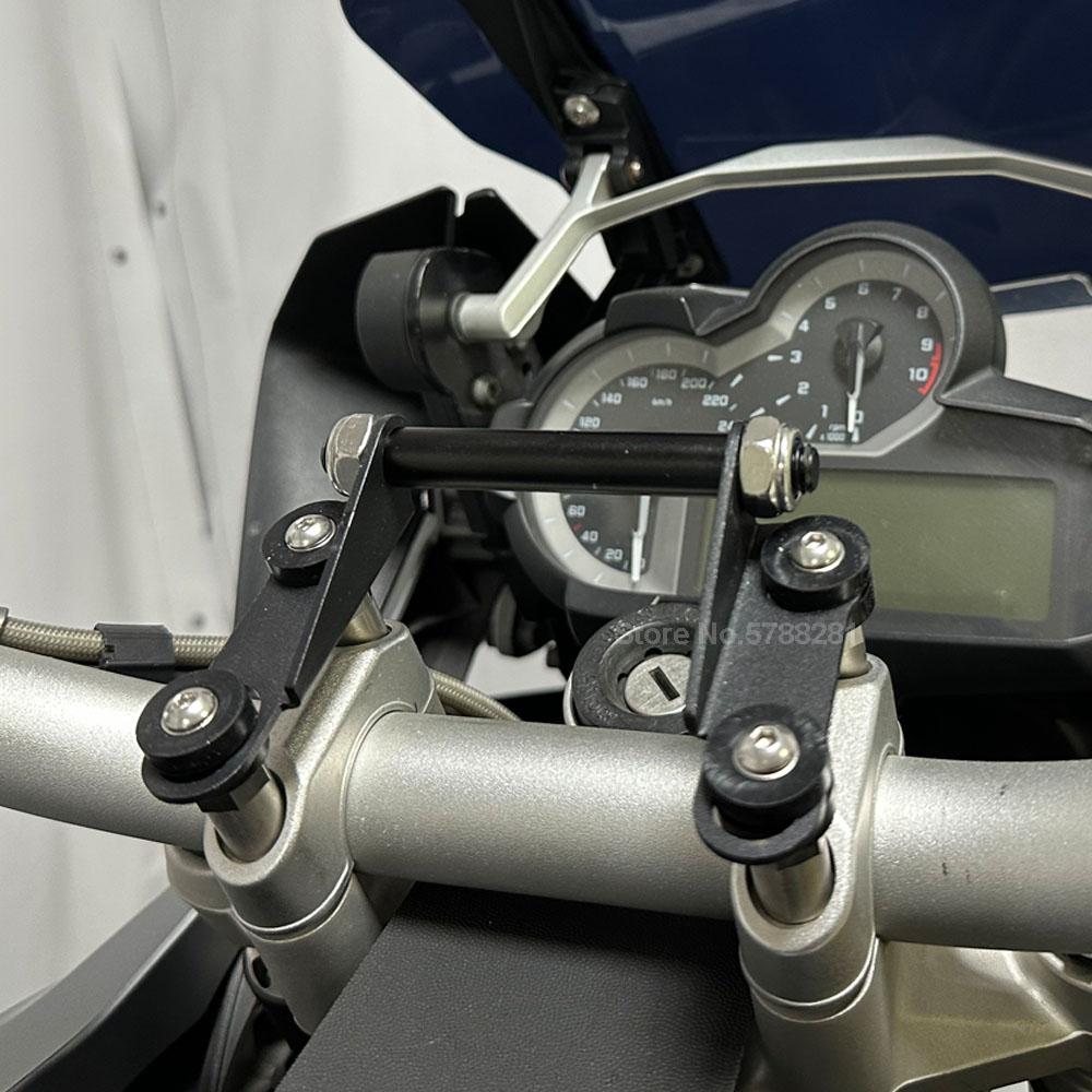 Motorcycle Handlebar Mobile Phone Navigation Bracket For BMW R1200GS R1250GS R1200 R/RS F850 F750 F700GS F800GS F900R/XR S1000R