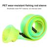 170CM Fishing Rod Sleeve with Capped Tip Stretch Breathable Mesh PET Lightweight Foldable Fishing Pole Protector Fishing Accessories
