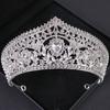 Silberne Kristall Diademe und Kronen Haarreif für Damen Party Braut Hochzeit Haarschmuck Schmuck Krone Diadem Haarreif Geschenk