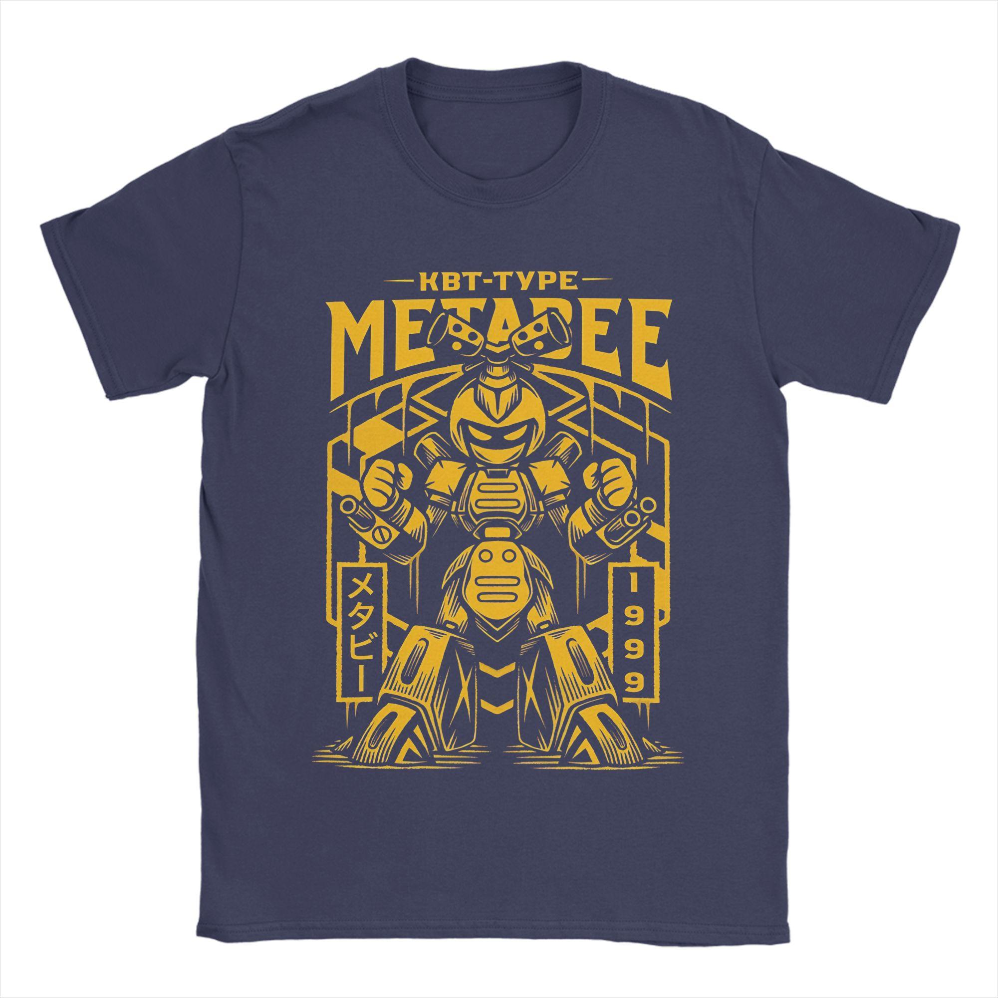 

Men s Metabee Medabots T Shirts 100% Cotton Tops Funny Short Sleeve Round Collar Tee Shirt Summer T-Shirt 4XL