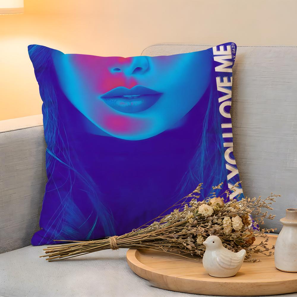Cushion Cover  Linen  SkinFriendly Soft Decorative Case For Sofa Home Decor Max Oazo Album Cover Pillow cover