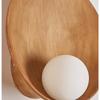 Zen Seashell Wall Lamp - Wabi-Sabi Japanese Style for Bedroom or Corridor Decor