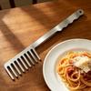 304 Stainless Steel Pasta Fork Comb-Shaped Spaghetti Serving Fork for Western Restaurant Noodle Picking & Serving Tool