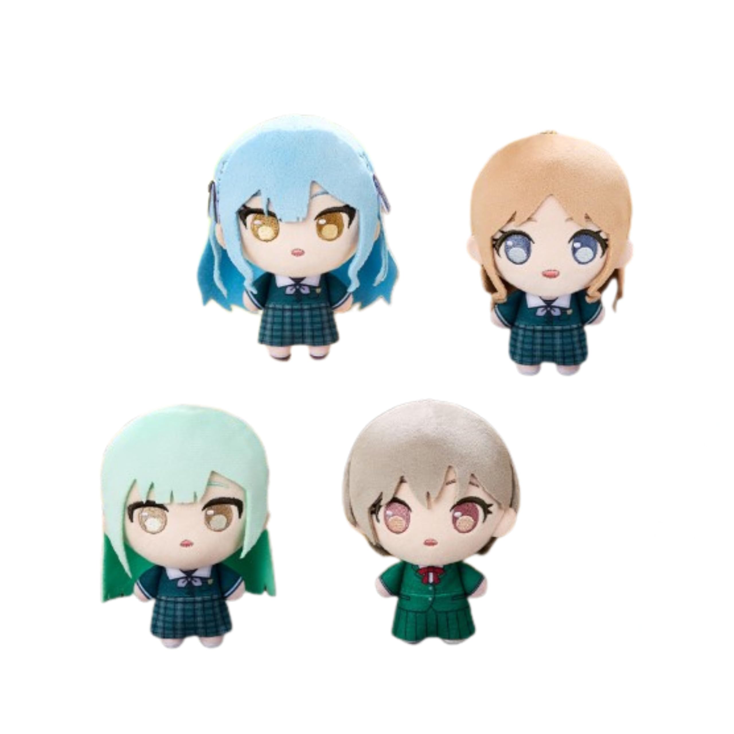 BanG Dream (Бандори) Petitshu CRYCHIC 4 типа (Такамацу Акари, Вакаба Муцуми, Нагасаки Соё, Тоёкава Сачико) Размер прибл.. 12см
