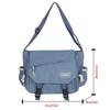 Schultertasche Große Kapazität Umhängetasche Retro Arbeitskleidung Posttaschen für Damen Nylon Handtaschen