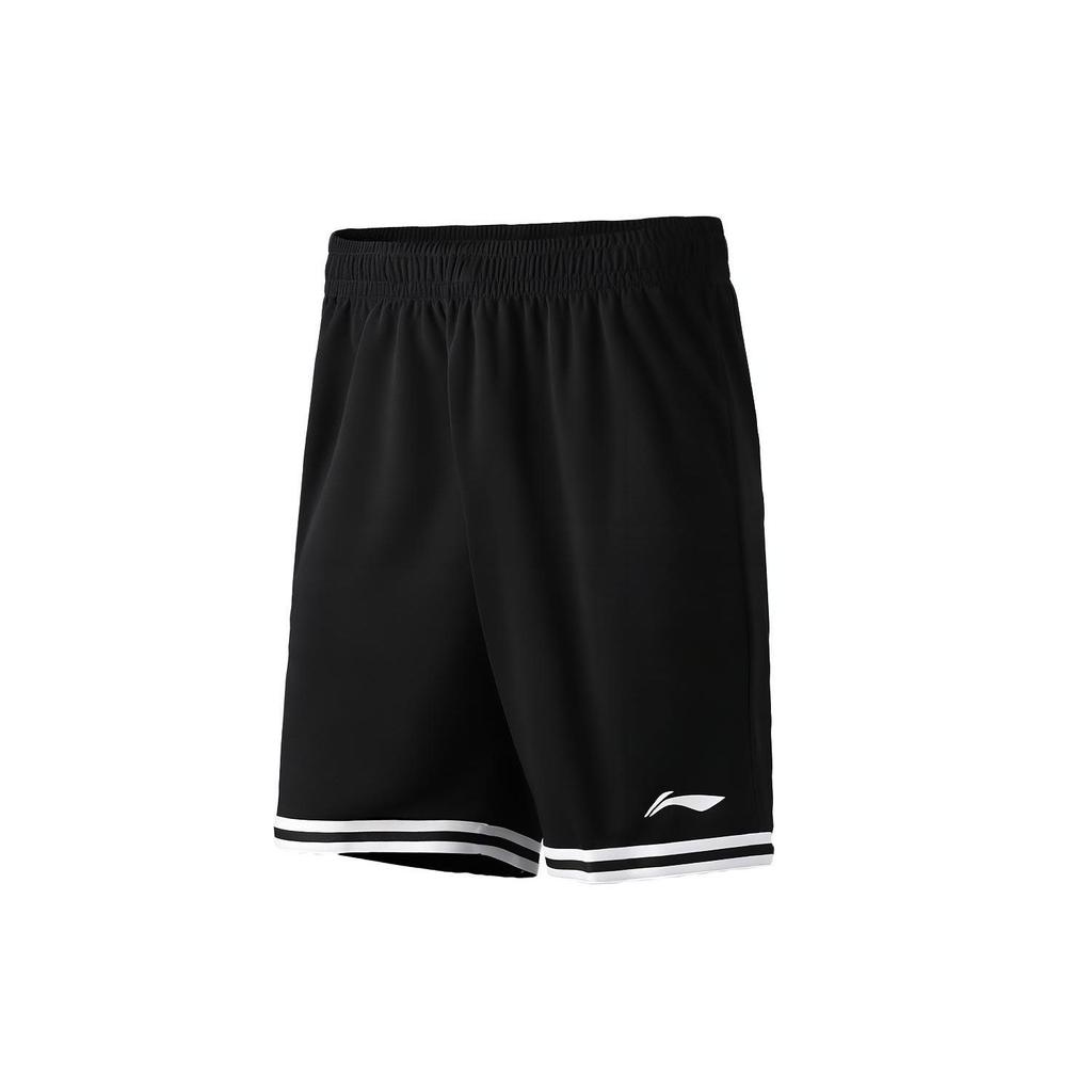 Li-Ning Mesh Breathable Round Neck Vest Sports Set Men Sportswear Black AATR011-10