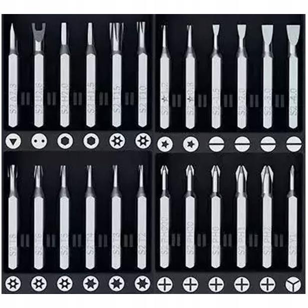 Universal Torx Precision Screwdriver Set 24 Bits