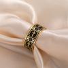  Filigree Cross Rings Stainless Steel Black Style Classic Prayer Ring for Women Men Christian Amulet Jewelry Wholesale
