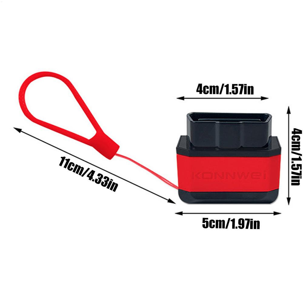 Car Code Reader OBD Scanner Wireless Check Engine Code Reader OBD 2 Car Diagnostic Tool Diagnostic Scanner For All Vehicles Car
