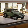 1:64 Jeeps Wrangler Rubicon SUV Alloy Car Model Diecasts Metal Off-road Vehicles Car Model Simulation Miniature Scale Kids Gifts ALQ1