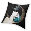 Butterfly Kiss French Flapper Pillowcase Polyester Linen Velvet Pattern Zip Decorative Pillow Case Room Cushion Case