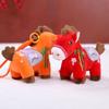 1Pcs 12/20Cm Kawaii Lifelike Animal Simulation Stuffed Doll Bag Pendant Cute Mini Horse Keychian Plush Toy Diy Decoration