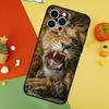 Roaring Lion Phone Case For iPhone 17 Pro Max16 15 14 13 11 12 Pro Max Plus 12 13 Mini 16e 17 Air Cover