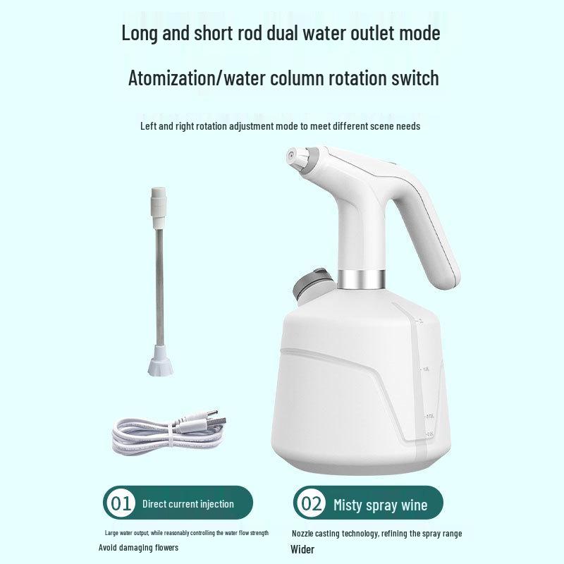 2L Electric Flower Watering Sprayer Can