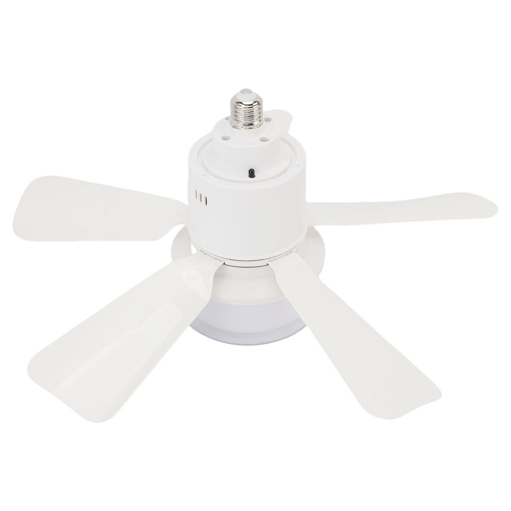 Ceiling Fan with Light 3 Colors Dimmable Quiet LED Ceiling Fan Lamp Screw in E26 Base Timer Function APP Control