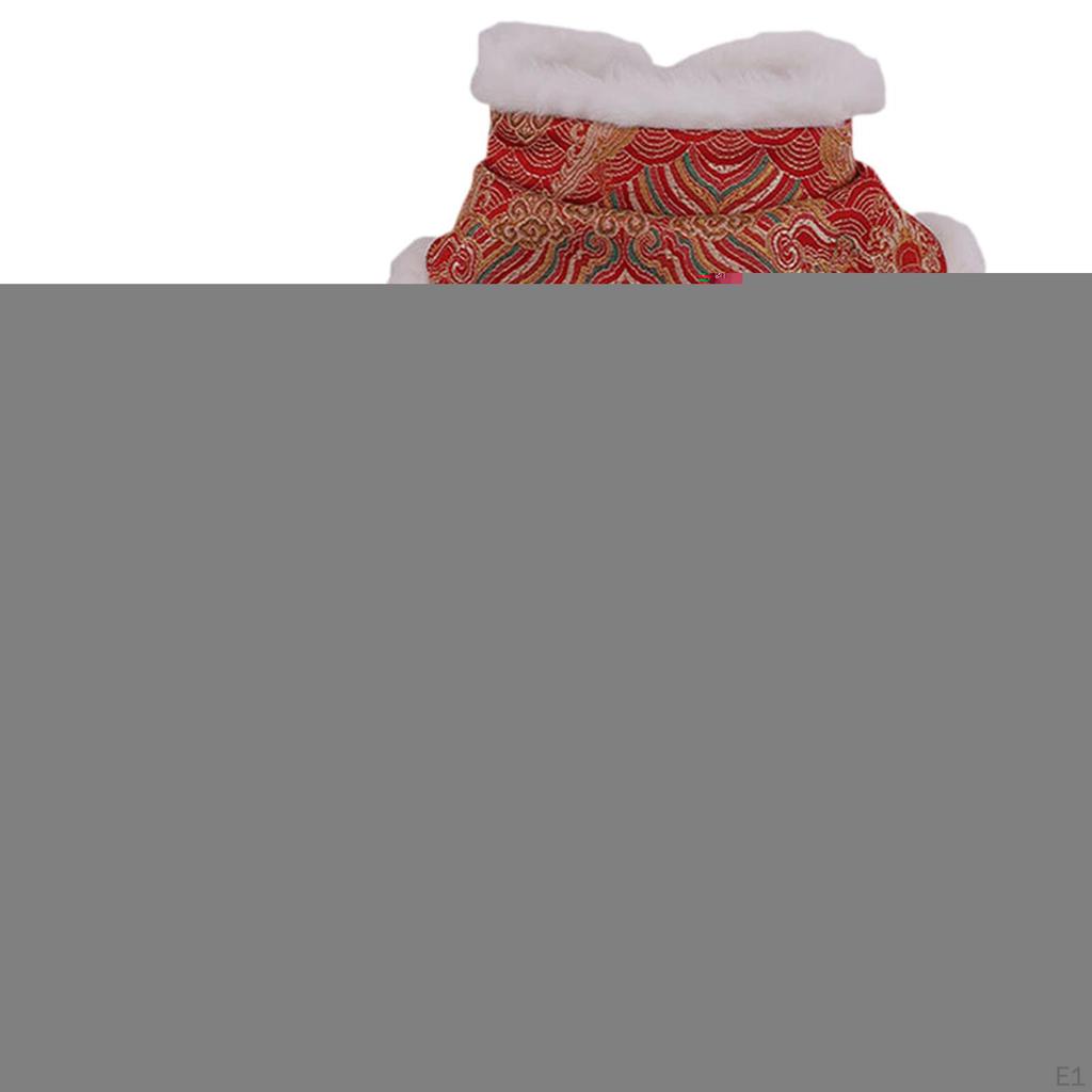 Year Cat Costume Chinese Styles Pet Clothes Dog Suit for Themed Party