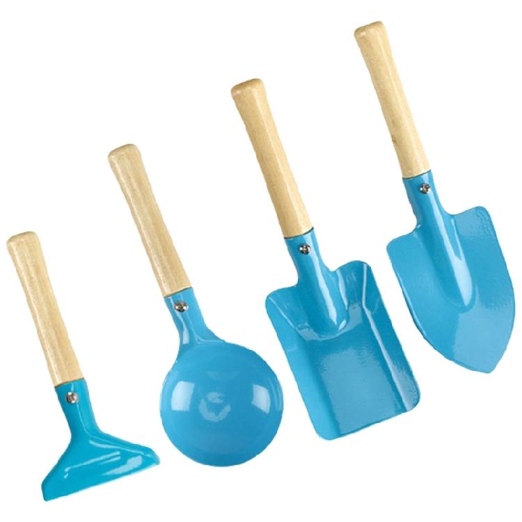 4Pieces Children's Sand Play Shovel Set Gardening Sand Tool Set For Outdoor Play And Exploration Fun Activity Sand Kits