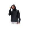 Li-Ning Fitness Series Urban Cycling Commuting Casual Sports Training Windproof Water-Repellent Hooded Windbreaker Men Outerwear Black AFDVE83-5