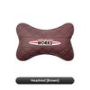 1xCar Seat Neck Pillow Headrest Lumbar Waist Support Cushion Keychain For BMW X1 X2 X3 X5 X4 X6 X7 iX3 F20 F10 F07 E70 E46 SU5