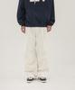 Deoseutoli Pintuck Parachute Pants (White)