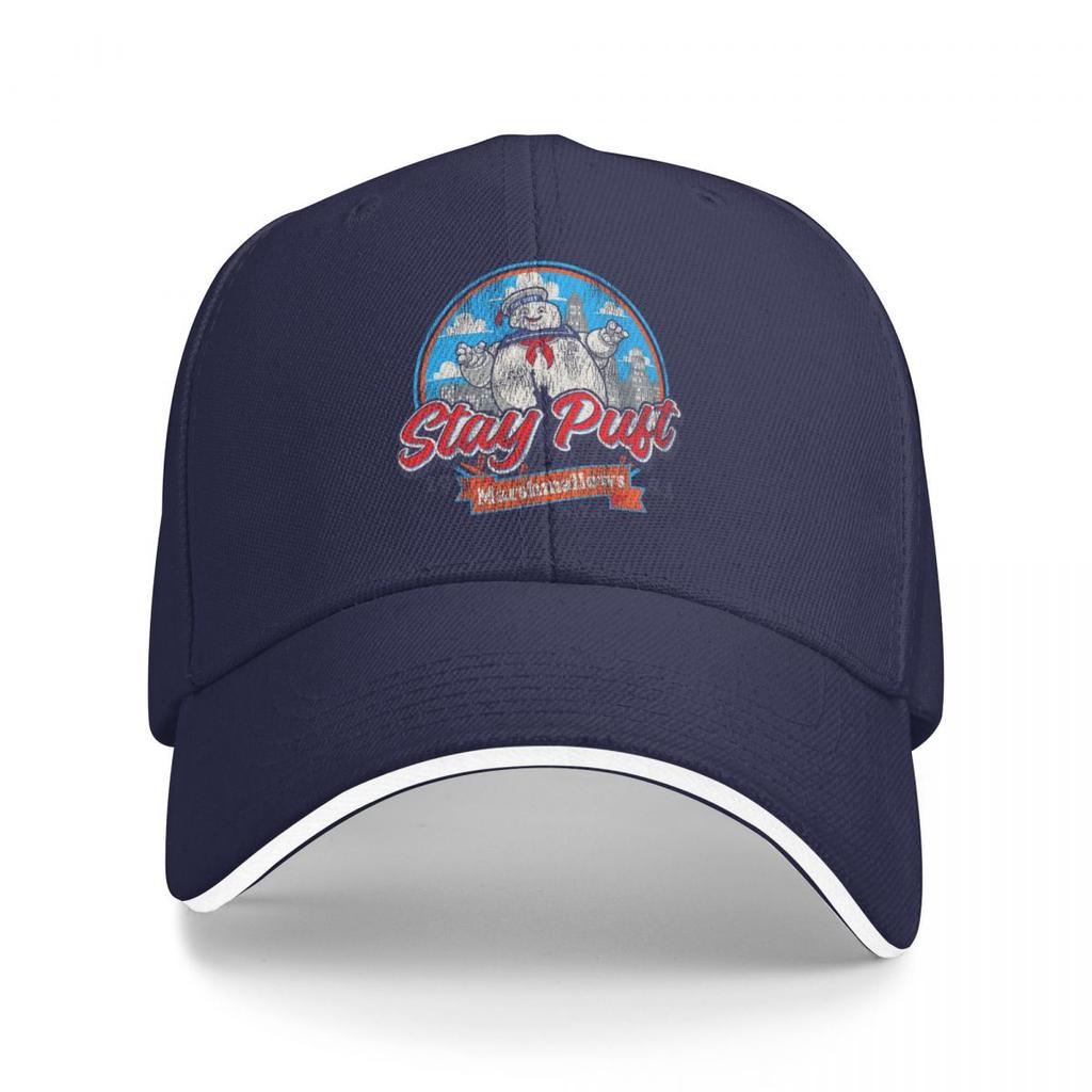 Baseballkappen Stay Puft Marshmallows 1984 Retro Individuell Anpassbar Herren Damen Lässige Frühjahrs Hüte
