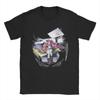 Printed Laevatain Arknights Endfield T Shirt For Unisex Cotton Tee Shirt Short Sleeve Clothes