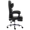 VidaXL Chaise de Bureau de Massage Fauteuil d'Ordinateur Inclinable Siège Ergonomique Fauteuil de Bureau Hauteur Réglable 20296