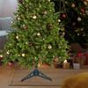 4Pcs Christmas Tree Base Stand Rugged ABS Construction Secure Fit for Fake Xmas Tree Home Decoration Christmas Supplies