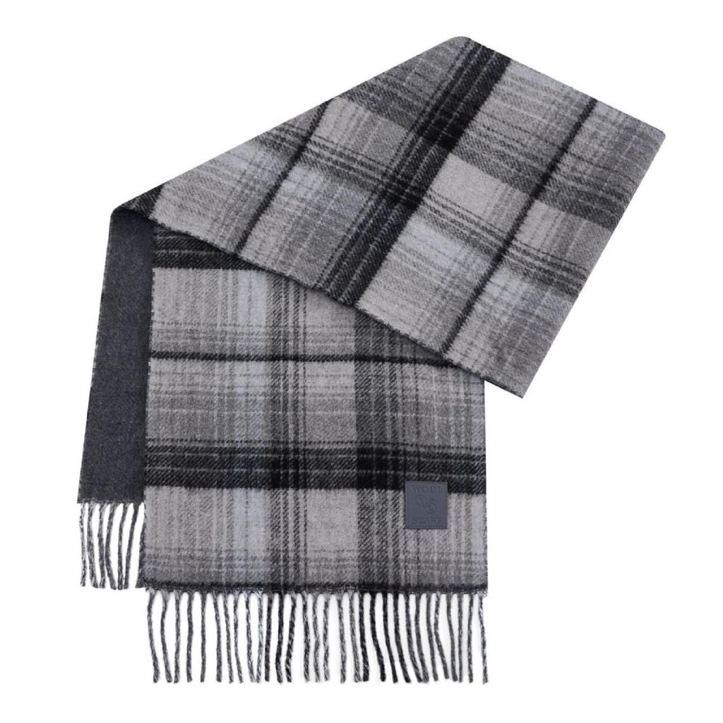 New Fashion Plaid 11 Scarf Women's Autumn and Winter Warm Tassel Shawl Versatile Student Scarf Men