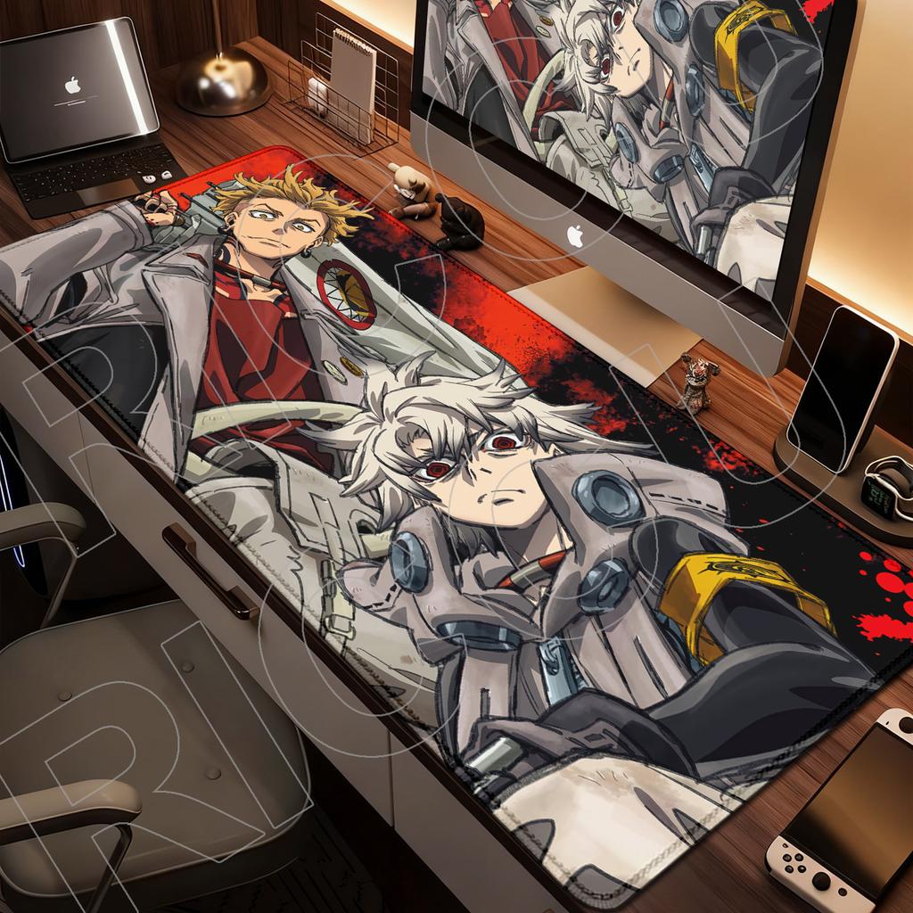 XXL Rubber Mouse Pad Carpet Laptop Japan Anime Gachiakuta Rug 40x90cm Mouse Mats Gamer Keyboard Gaming PC Accessories Desk Mat