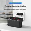 TELESIN S0-BCG-02-TDJ DJI Fast Charging Box For Osmo Action 5 Pro/Action 4/Action 3 , Battery Charging Case with TF Card Storage