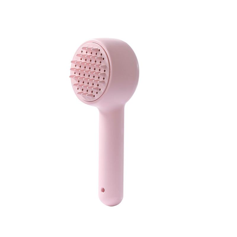 

Pet Electric Hair Suction Device Pet Hair Suction and Hair Removal Massage Care 3-in-1 Household Wireless Hair Cleaner розовый