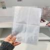 A5 Laser Star Zipper Binder Photo Card Collection Book Transparent Album A5 Card Album 3-inch Love Small Card Storage Album