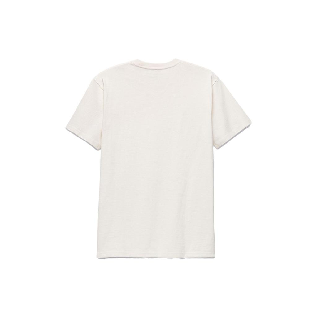 Vans X Sesame Street Collaboration SS23 Sesame Street Pattern Printed Crew Neck Short Sleeve T-Shirt Unisex Tops Antique-White VN000BPV3KS